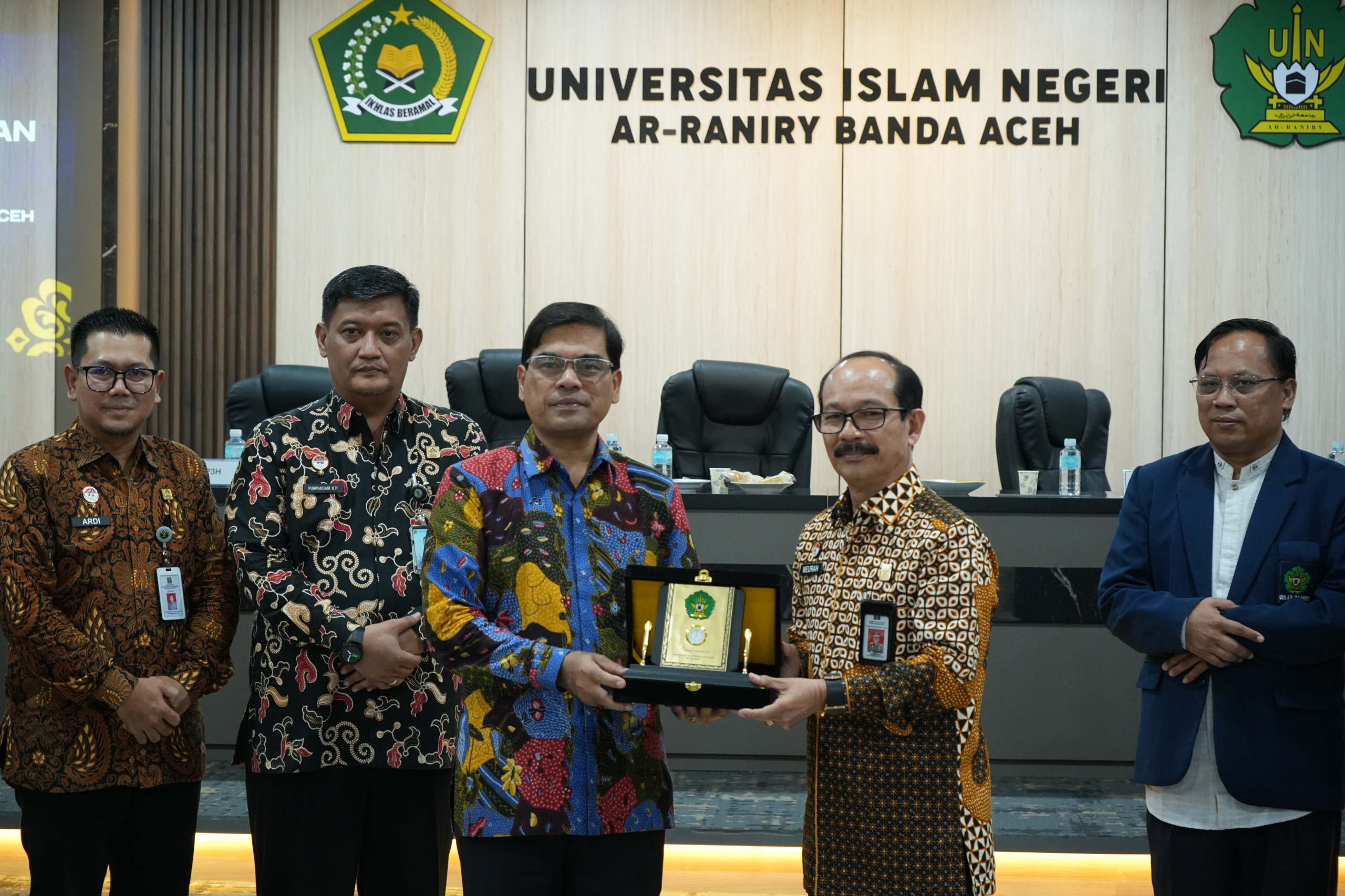 Edukasi layanan kekayaan intelektual yang diikuti dosen, peneliti, dan mahasiswa di Universitas Islam Negeri (UIN) Ar-Raniry Banda Aceh, Kamis, (16/4/2026).