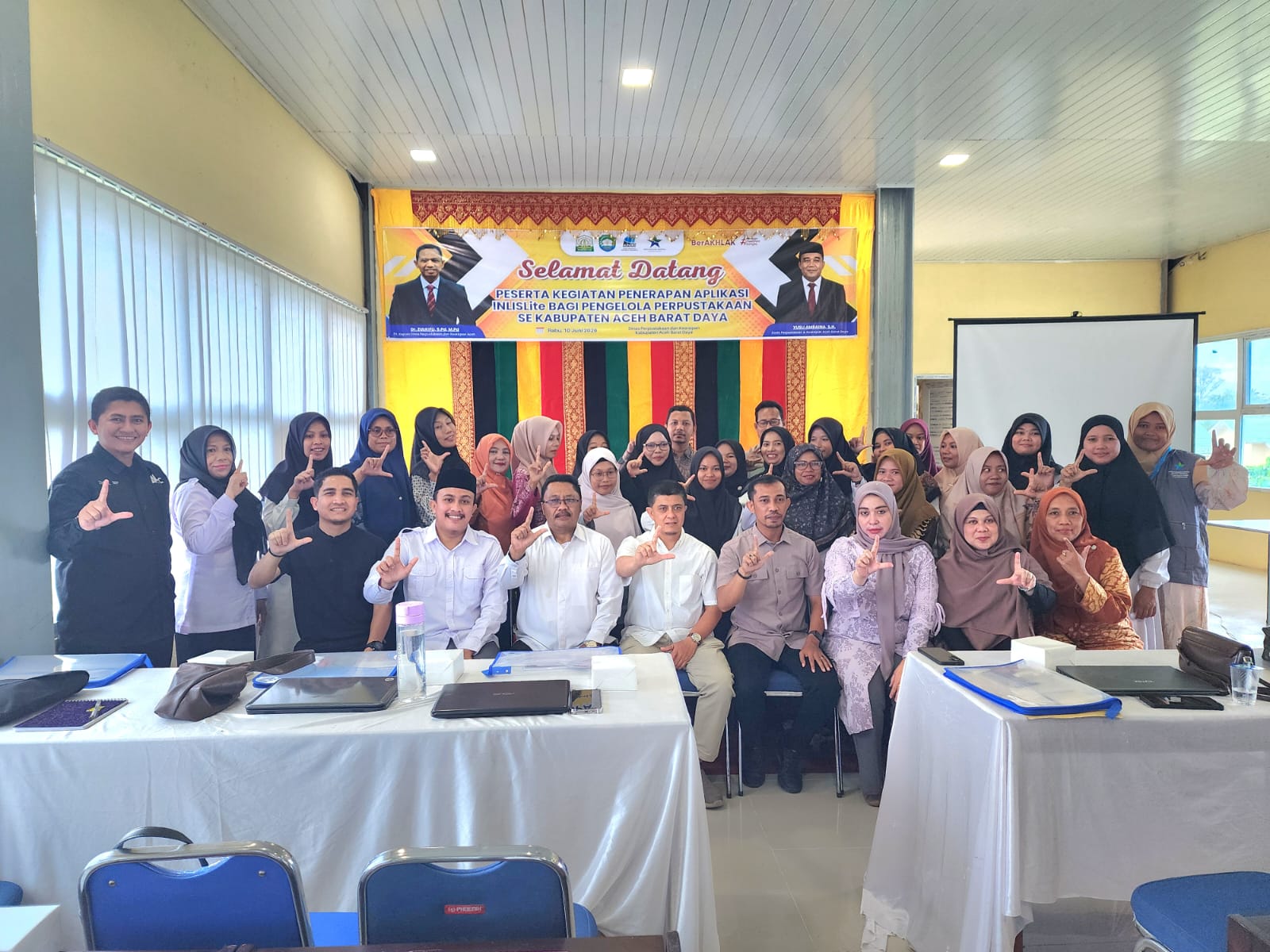 Sebanyak 30 pengelola perpustakaan tingkat SMA/sederajat di Kabupaten Aceh Barat Daya (Abdya) mengikuti pelatihan penerapan aplikasi INLISLite yang digelar di Aula Dinas Perpustakaan dan Kearsipan Kabupaten Aceh Barat Daya, Rabu (10/6/2026).
