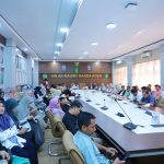 150 peserta yang berasal dari berbagai unsur di lingkungan UIN Ar-Raniry mengikuti sosialisasi pengendalian gratifikasi sebagai upaya mencegah praktik koruptif, Selasa (28/7/2026)